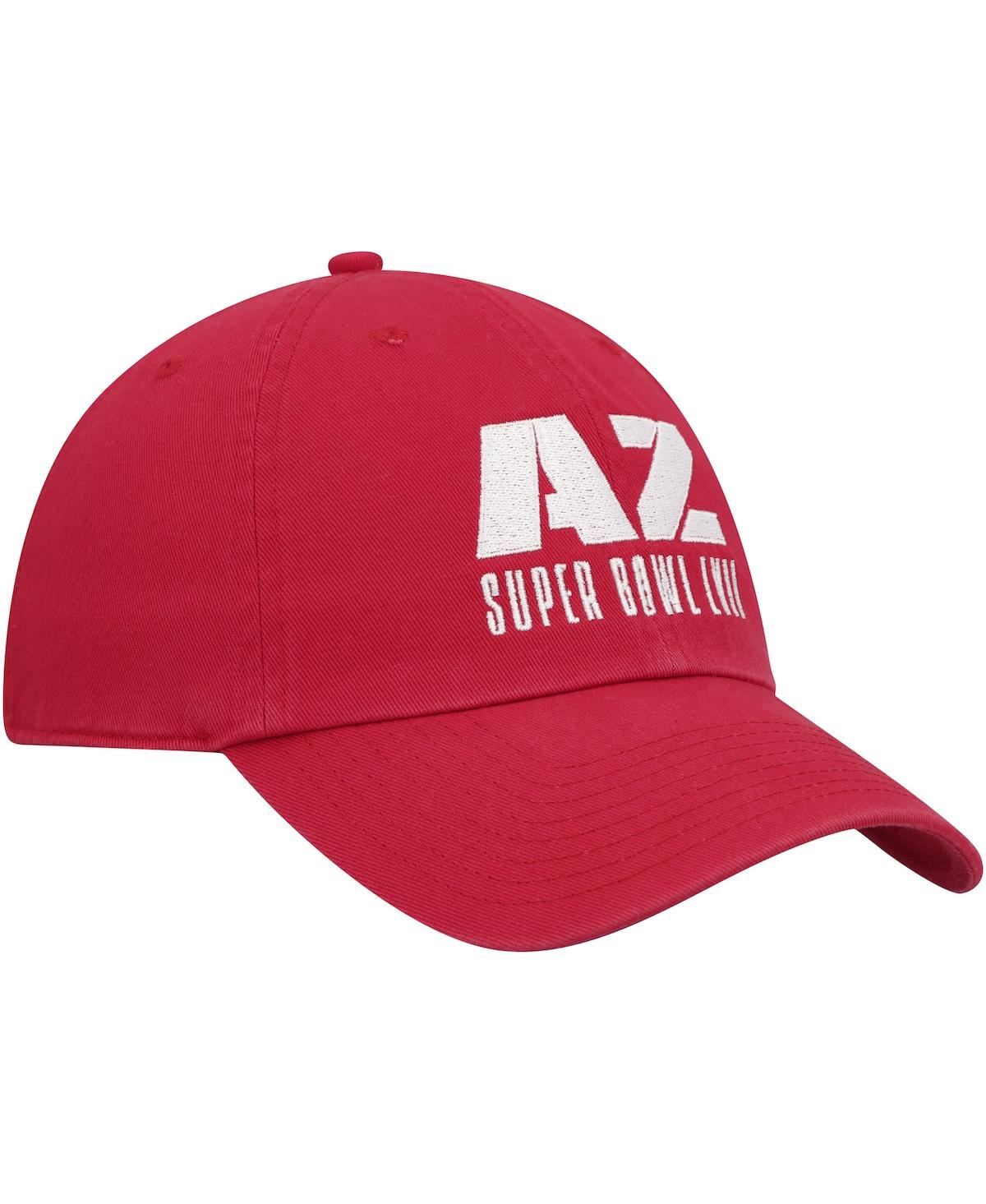 47 Brand Men's ' Red Super Bowl Lvii Script Clean Up Adjustable Hat In Red