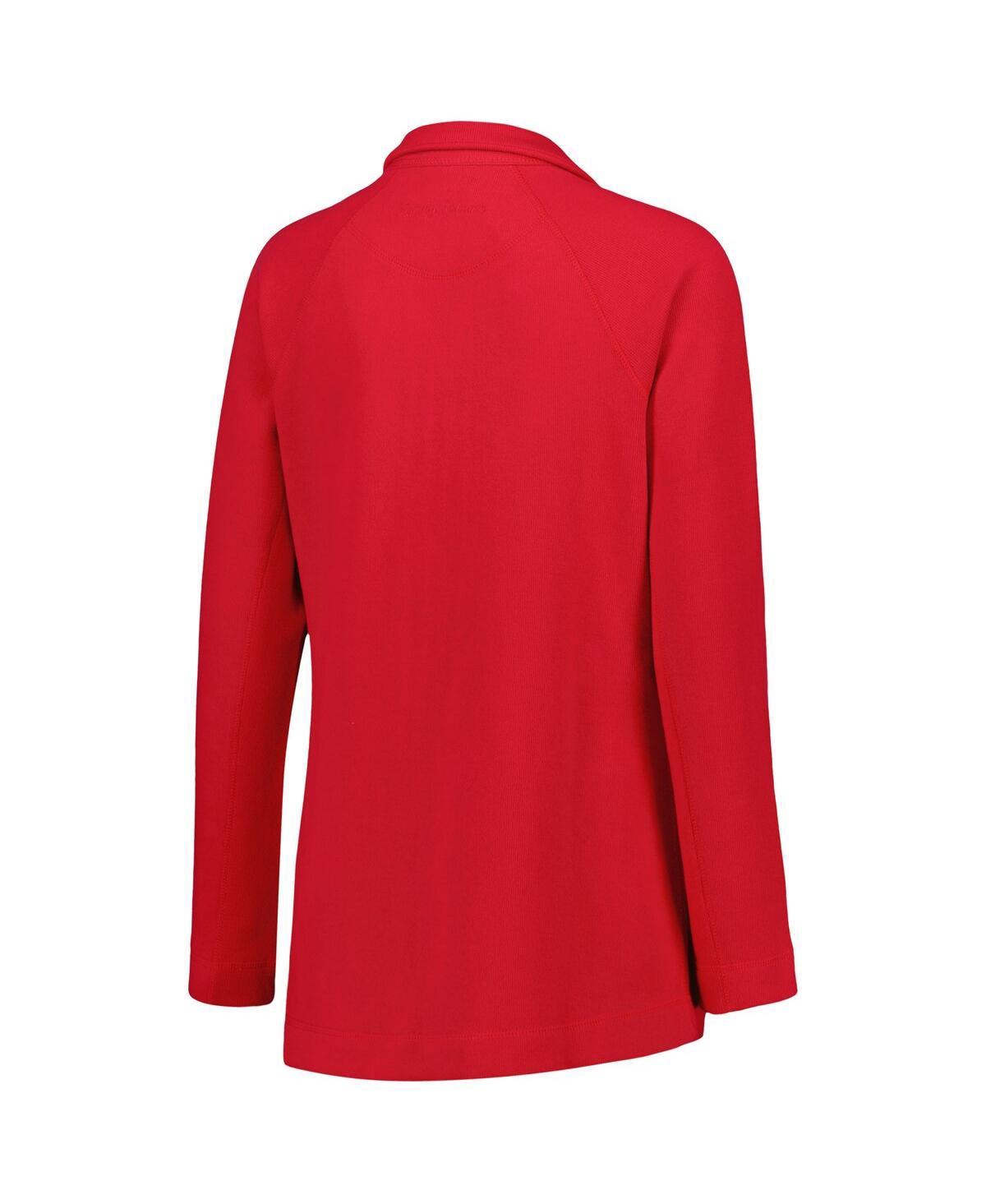 Shop Tommy Bahama Women's  Red St. Louis Cardinals Aruba Raglan Full-zip Jacket