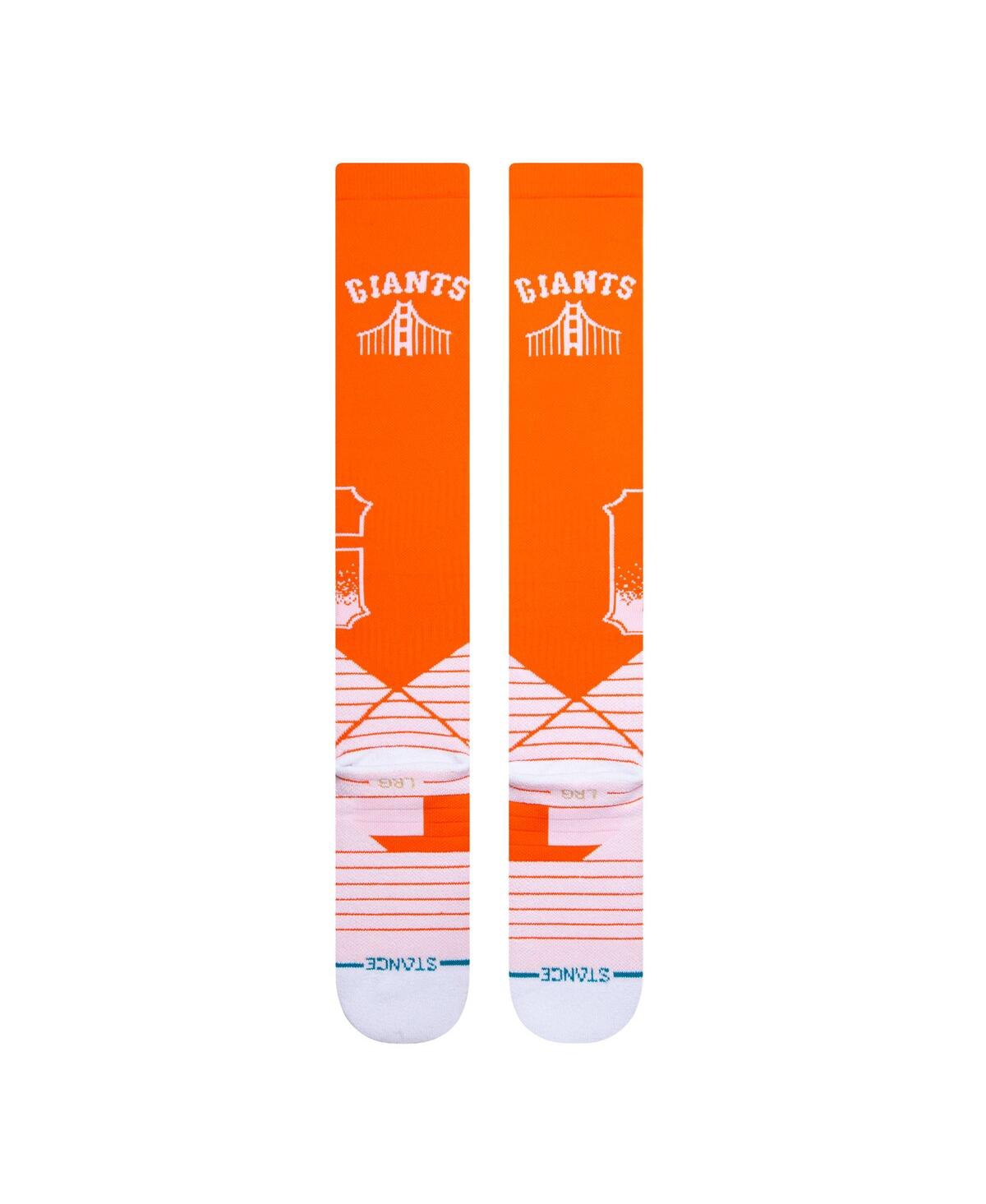Shop Stance Men's  Orange San Francisco Giants City Connect Over The Calf Socks