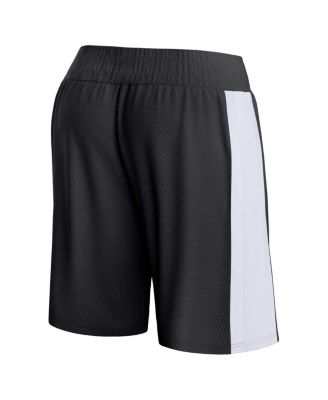 Men's Black Brooklyn Nets Referee Iconic Mesh Shorts