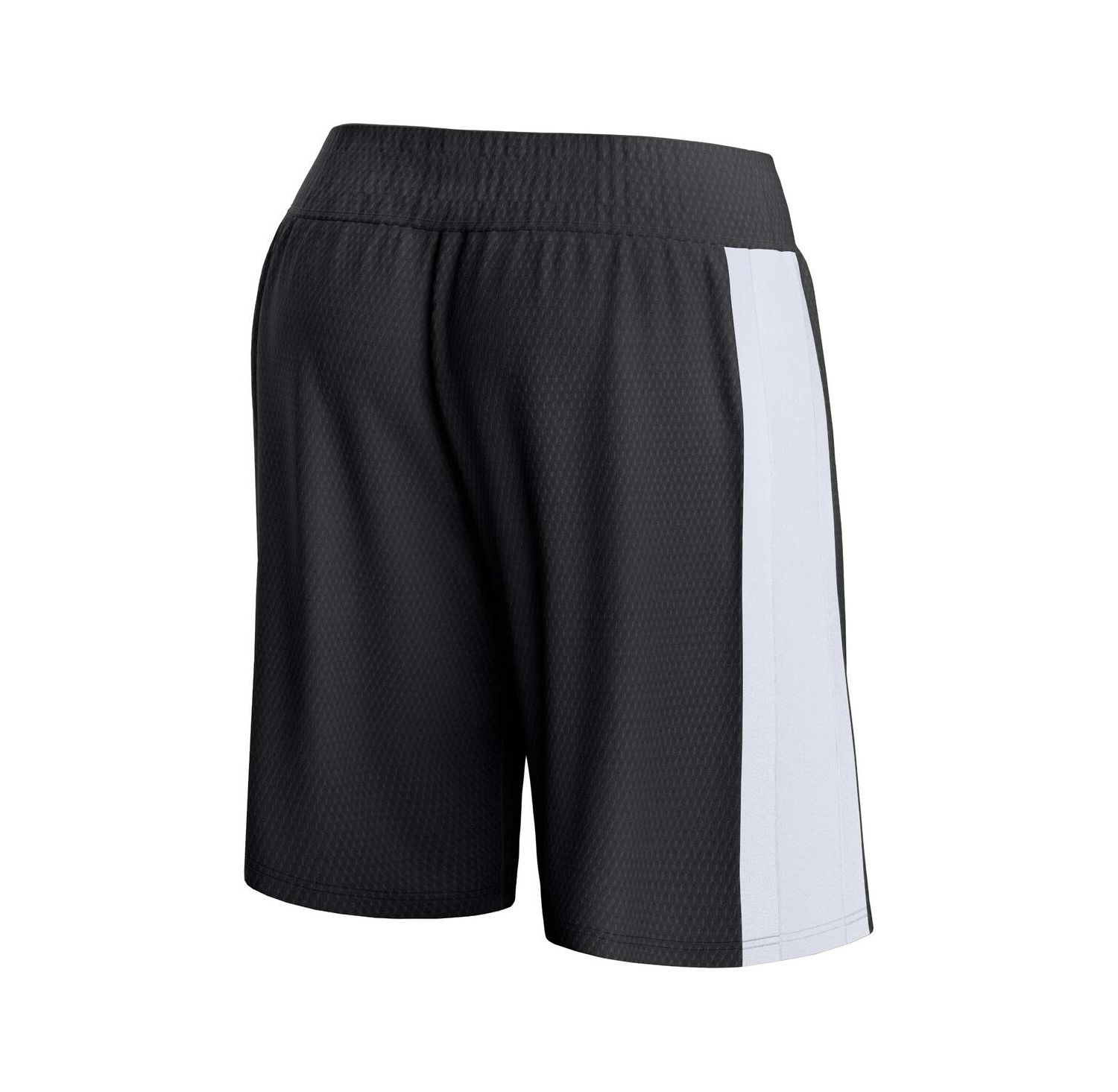 Men's Black Brooklyn Nets Referee Iconic Mesh Shorts