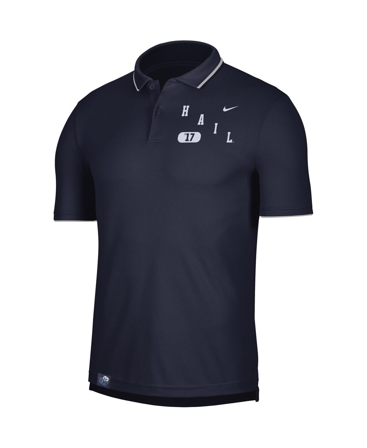 Shop Nike Men's  Navy Michigan Wolverines Wordmark Performance Polo Shirt