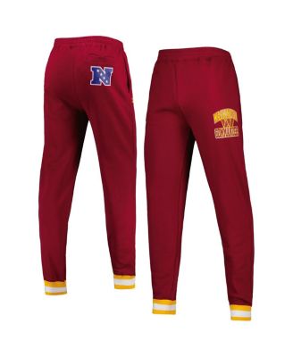 Men's Burgundy Washington Commanders Blitz Fleece Jogger Pants