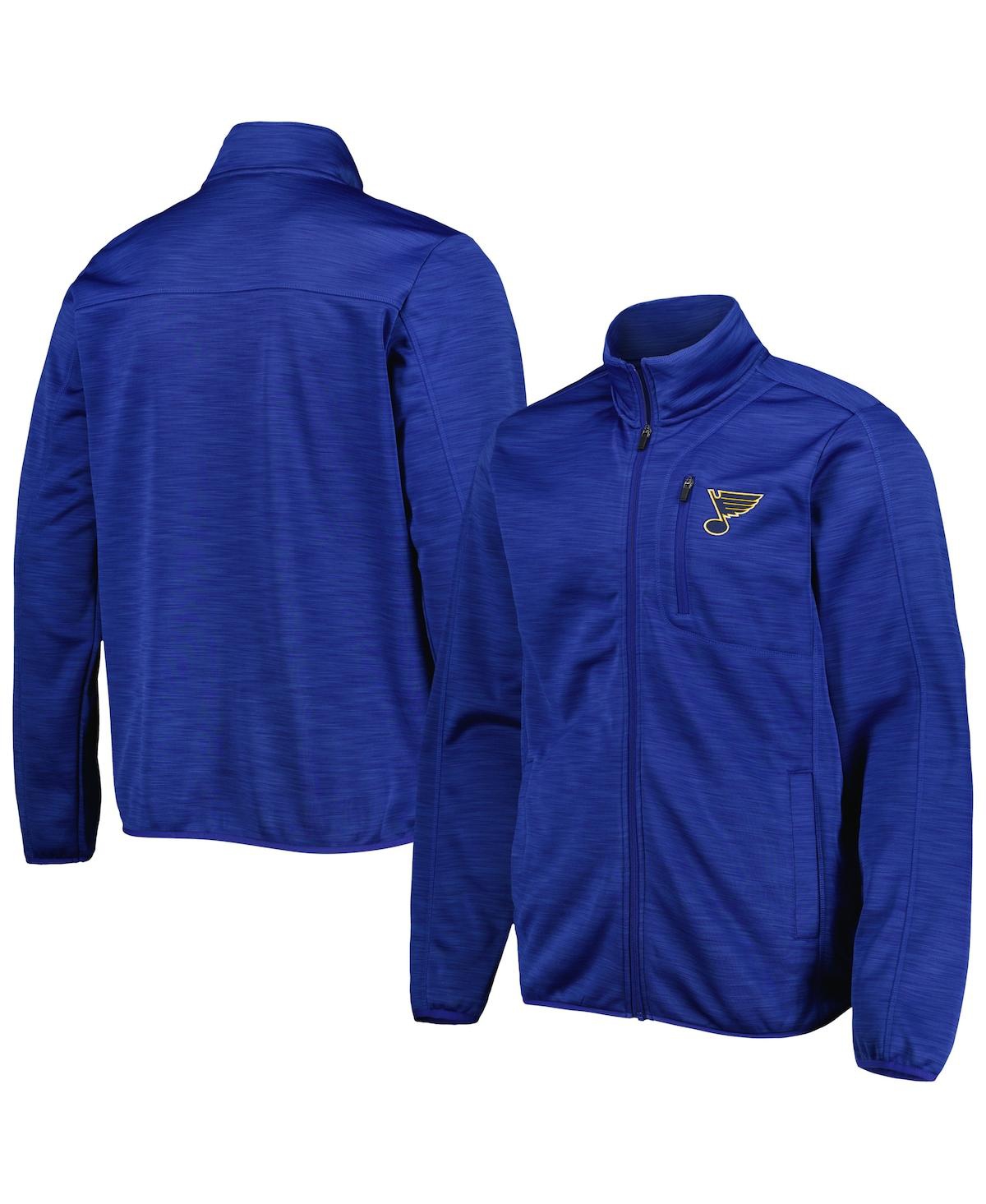 G-iii Sports By Carl Banks Men's  Blue St. Louis Blues Closer Transitional Full-zip Jacket