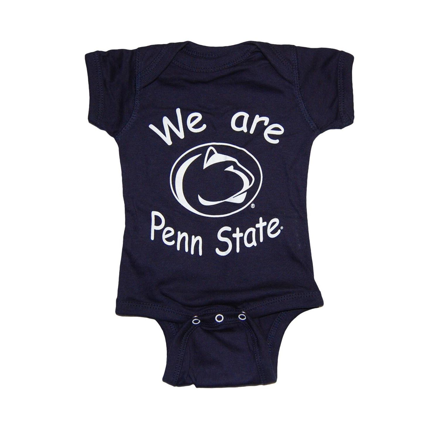 Infant Boys and Girls Navy Penn State Nittany Lions We Are Penn State Bodysuit