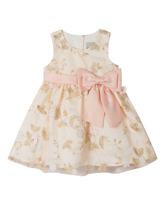 Macy's baby deals white dress