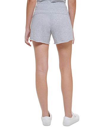 Calvin Klein Women's Ribbed Waistband Shorts - Macy's