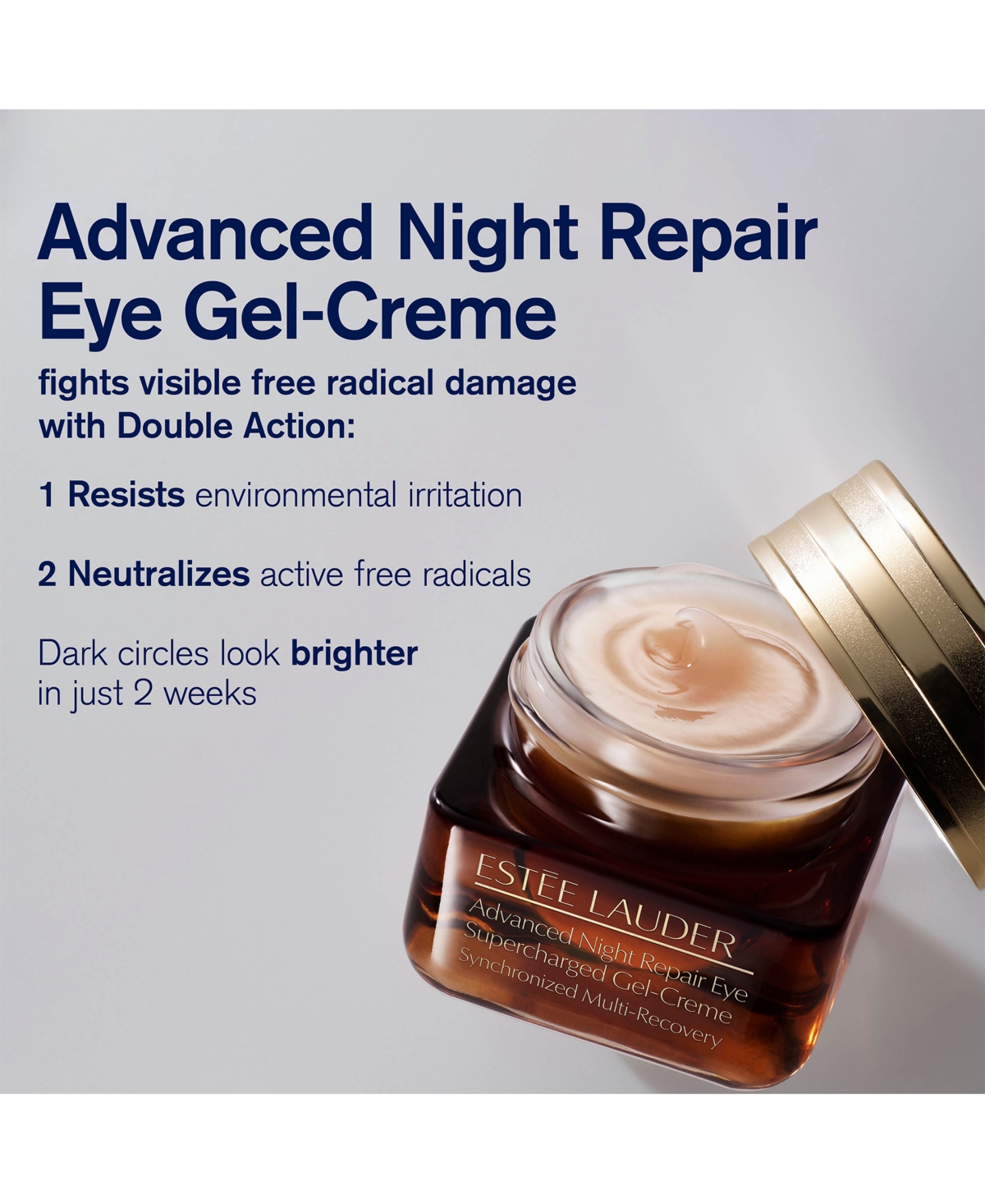 Shop Estée Lauder Advanced Night Repair Eye Supercharged Gel-creme, 0.5 Oz. In No Color