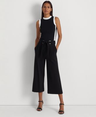 Lauren Ralph Lauren Women's Two-Tone Sleeveless Sweater