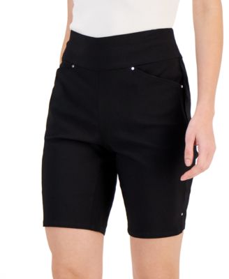 Women's Mid Rise Pull-On Bermuda Shorts