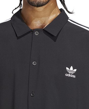 Adidas button up shirts top