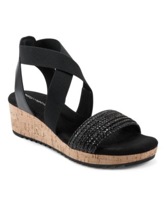 Easy Spirit Women's Lorena Casual Strappy Wedge Sandals - Macy's