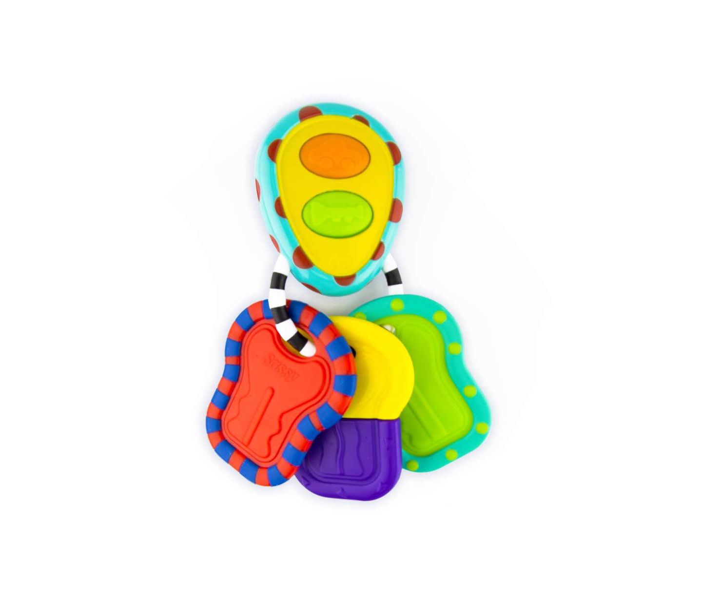 Развивающая игрушка Sassy Baby Electronic Keys «Электронные ключи», от 3 месяцев — фото 1