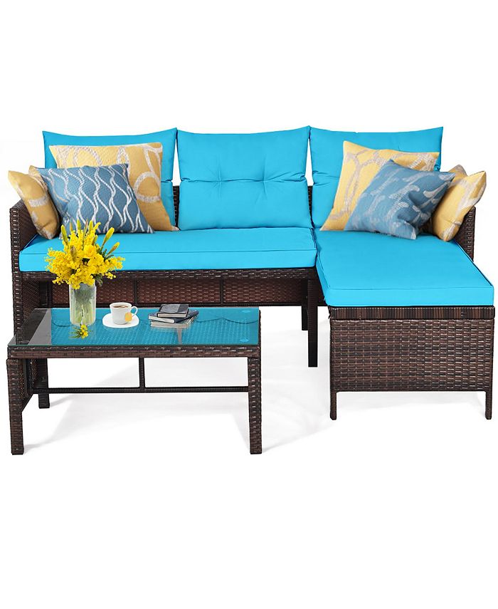 Costway shop outdoor sectional