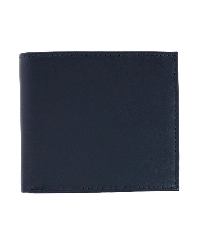TRAFALGAR Men's Sergio Genuine Leather 8-Slot Bi-Fold RFID Wallet - Macy's