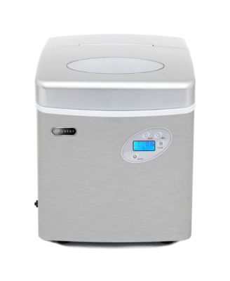 Portable Ice Maker 49 lb capacity - Stainless Steel