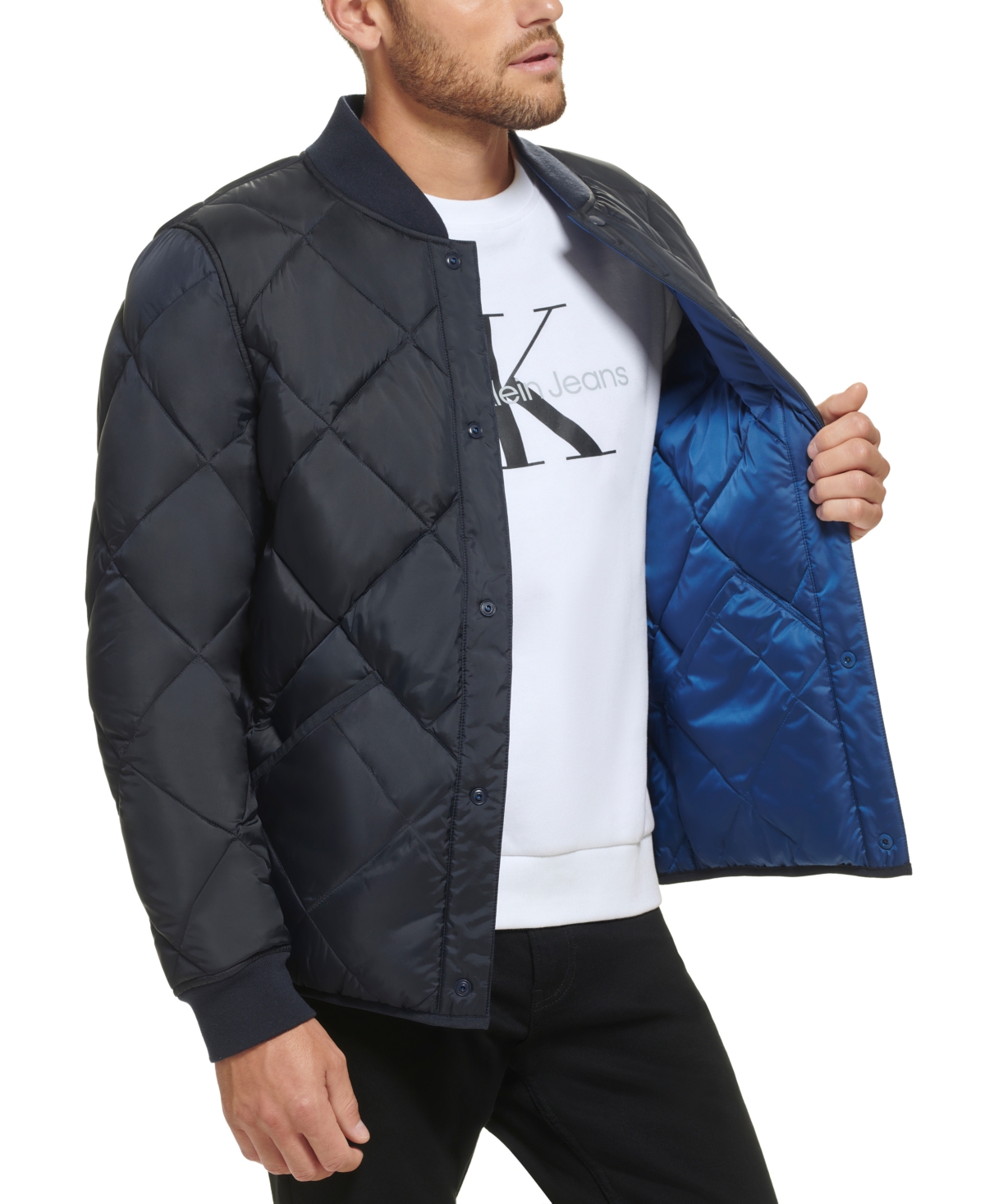 Calvin Klein Men's Reversible Quilted Jacket