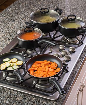 Ecolution Evolve Non-Stick Fry Pan PFOA Free Hydrolon Non-Stick -Pure  Heavy-Gauge Aluminum with a Soft Silicone Handle