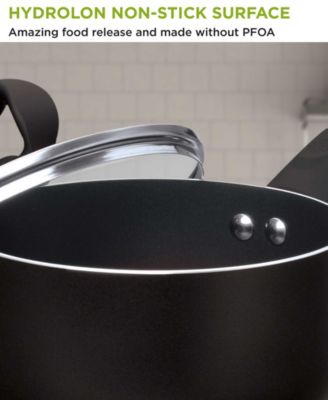 Aluminum 2 Quart Evolve Non-Stick Saucepan with Glass Lid
