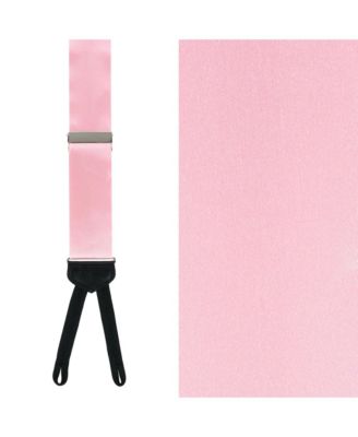 Men's Sutton Solid Color Silk Formal Suspenders | Y-Back, Adjustable Braces