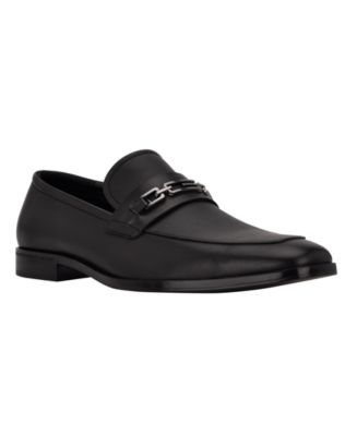 GUESS Men's Hendo Square Toe Slip On Dress Loafers - Macy's