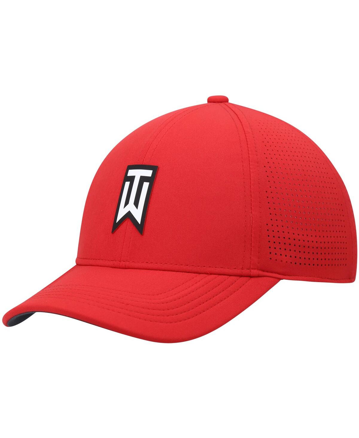 Nike Men's  Golf Red Tiger Woods Legacy91 Performance Flex Hat