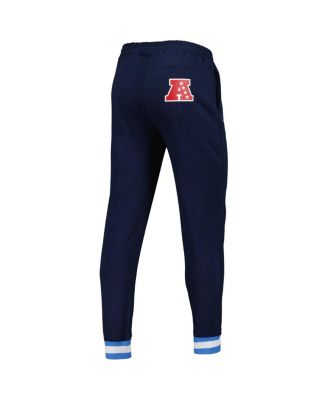Men's Navy Tennessee Titans Blitz Fleece Jogger Pants