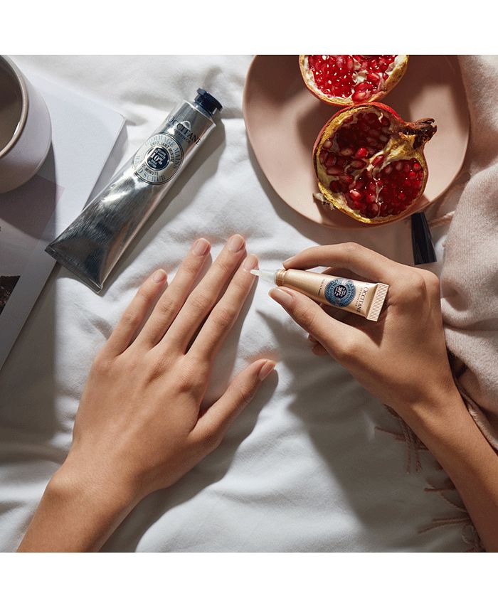 L'Occitane Nourishing Nail & Cuticle Oil with 30 Shea Oil, 0.25 fl. oz