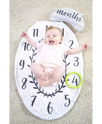 Sassy Tummy Time Play Mat with Large Mirror and Bolster