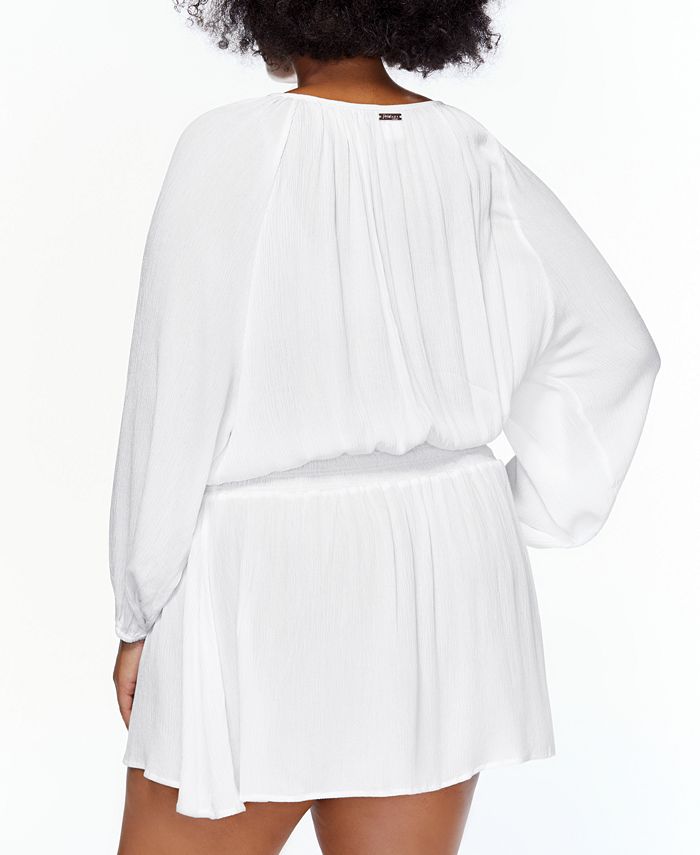 Raisins Curve Trendy Plus Size Maui Swim CoverUp Dress & Reviews