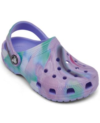 Crocs Toddler Kids Swirl Classic Clog Sandals from Finish Line - Macy's