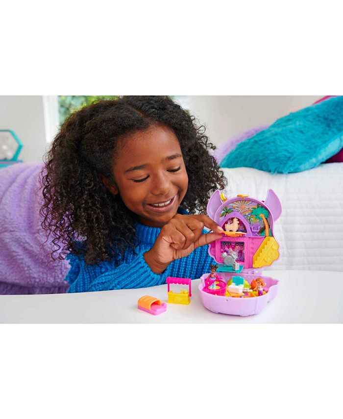 Polly Pocket Camp Adventure Llama Compact Macy's