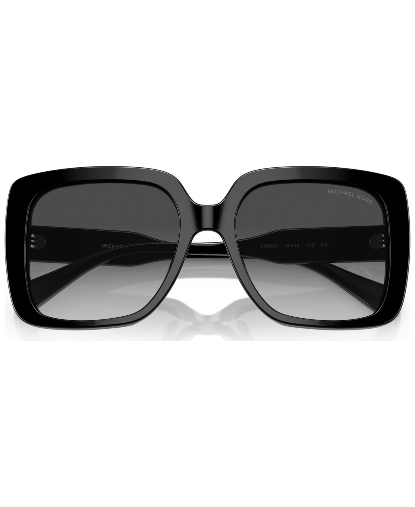 Женские солнцезащитные очки Michael Kors Sunglasses, MK2183, цвет: Чёрный — фото 2