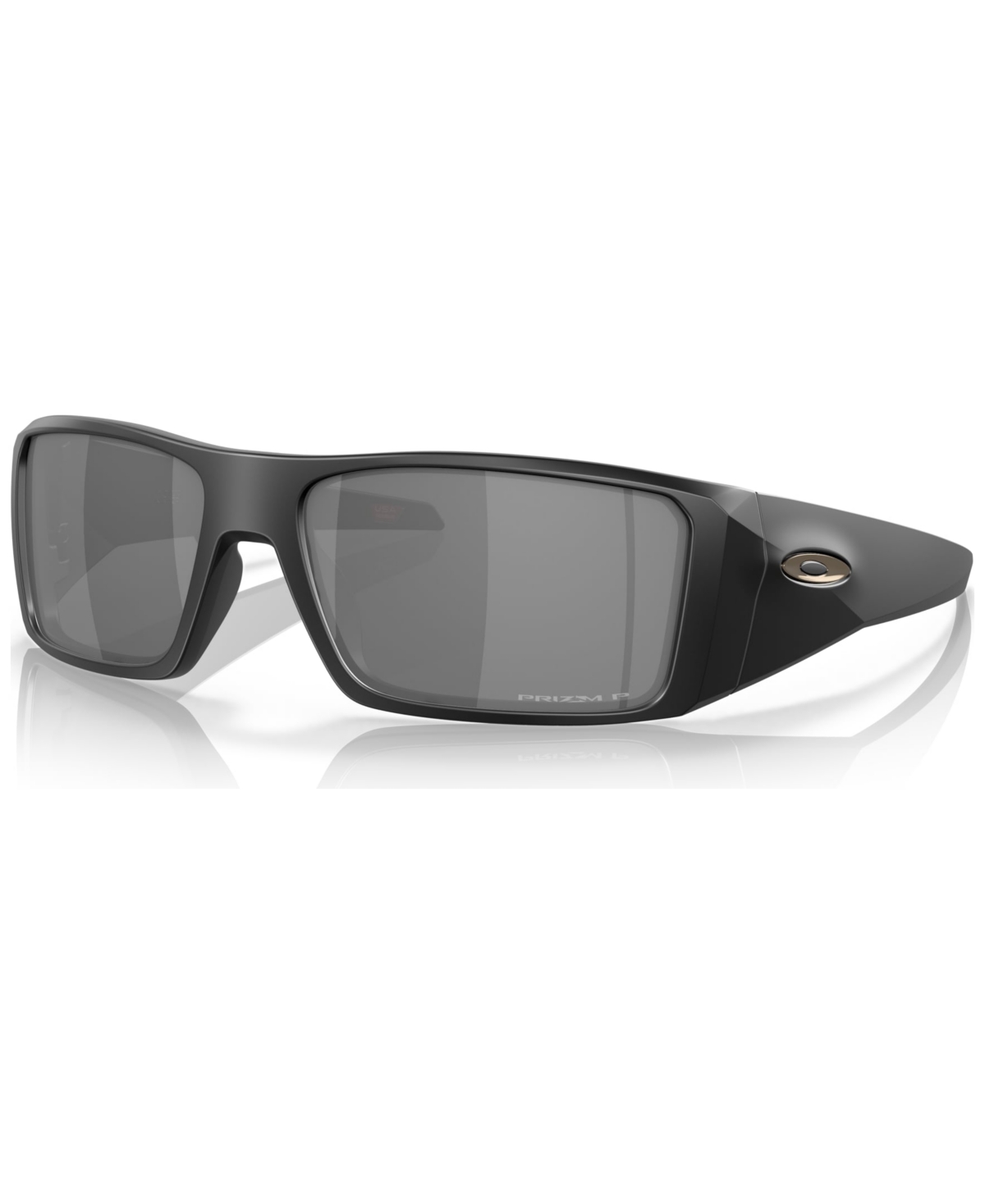 Shop Oakley Men's Heliostat Polarized Sunglasses, Oo9231-0261 61 In Matte Black