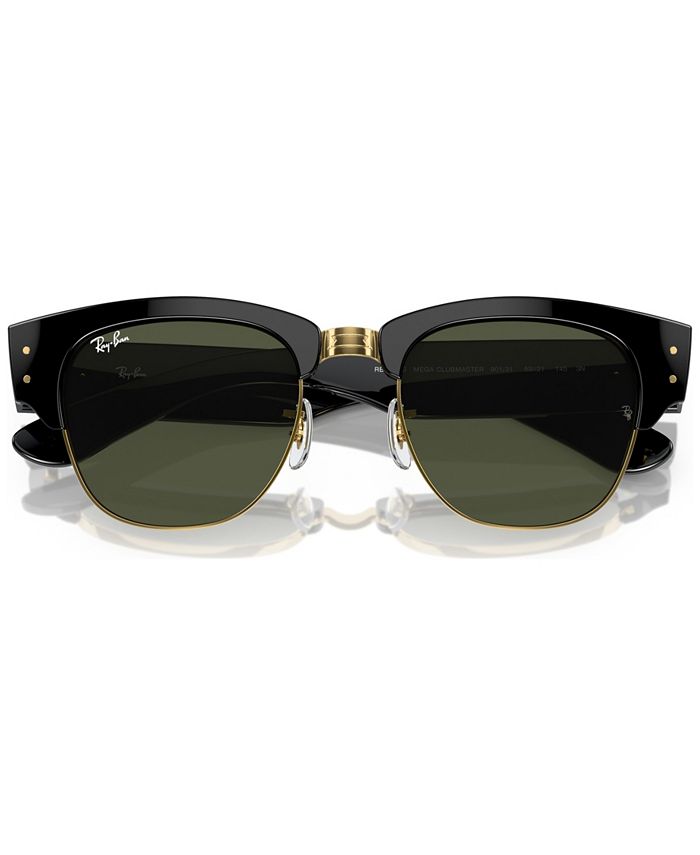 RayBan Unisex Sunglasses, Mega Clubmaster & Reviews Sunglasses by