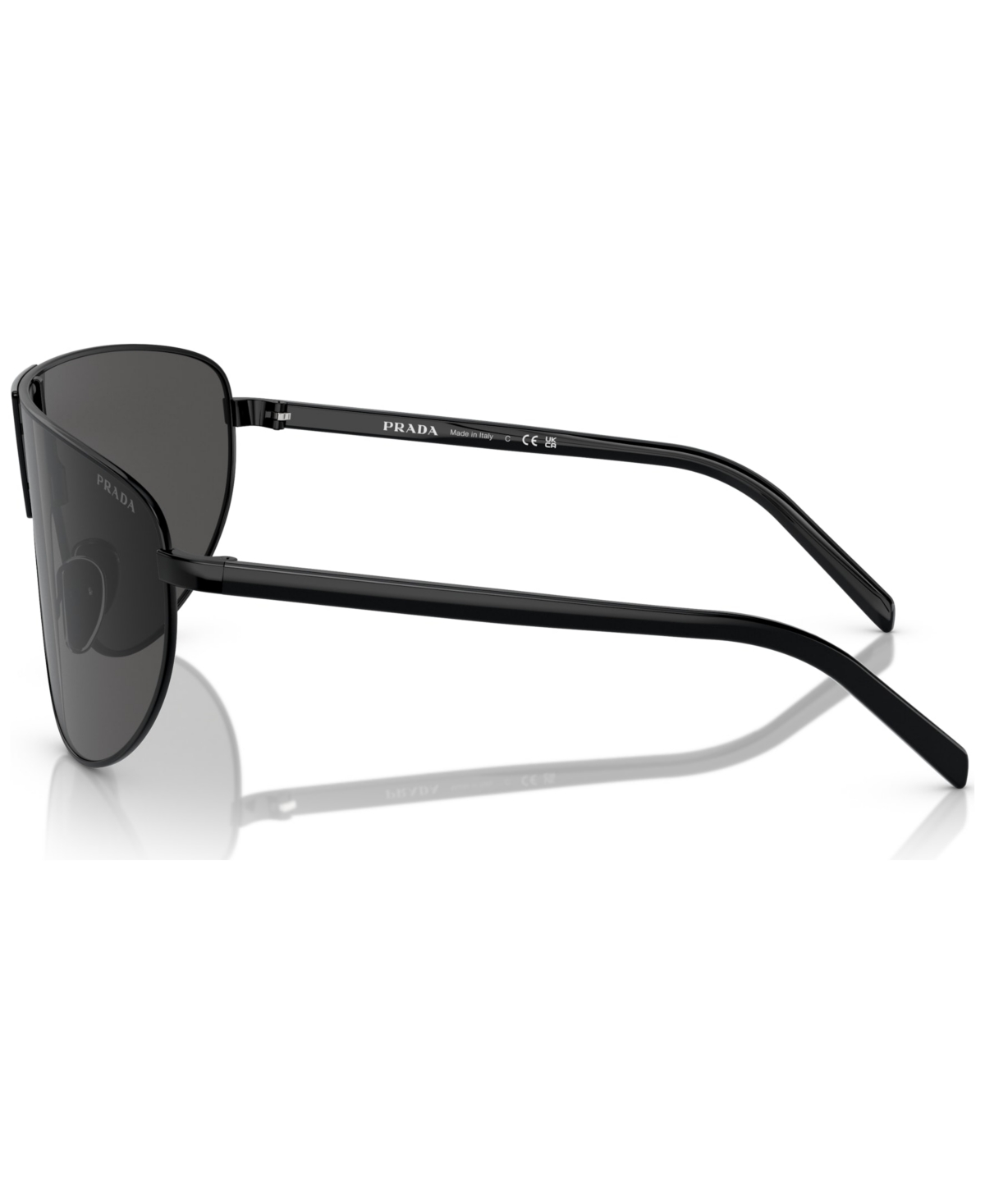 Shop Prada Men's Sunglasses, Pr 69zs37-x In Black
