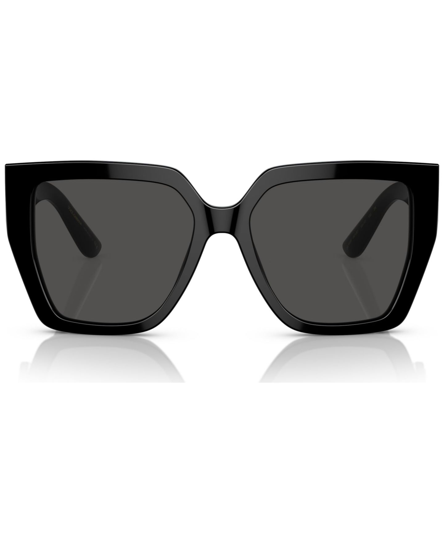 Женские солнцезащитные очки Dolce&Gabbana Sunglasses, DG4438, цвет: Чёрный — фото 5