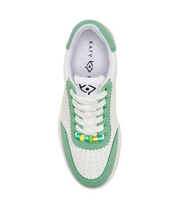 Katy Perry Women's Lilia Lace-Up Sneaker - Leopard Print Fashion Sneakers