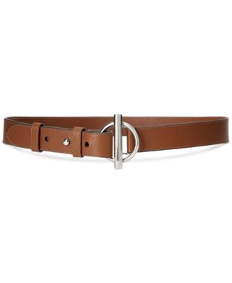 Lauren Ralph Lauren - Women's Leather Toggle Ring Belt