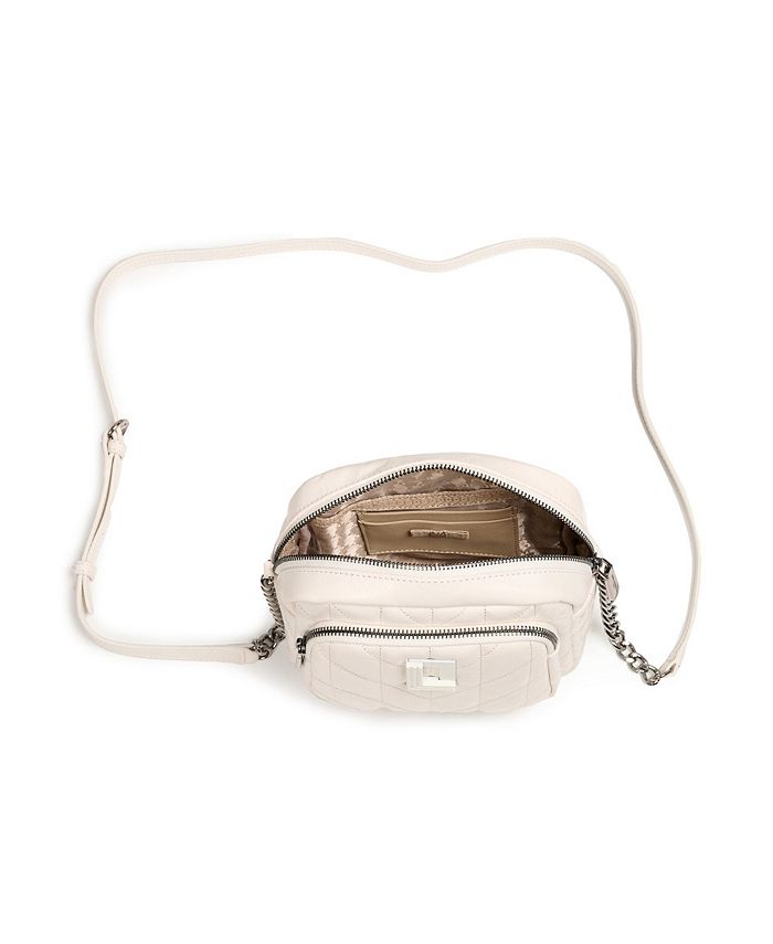 KARL LAGERFELD PARIS Small Glazed Leather Lafayette Crossbody Bag Macy's