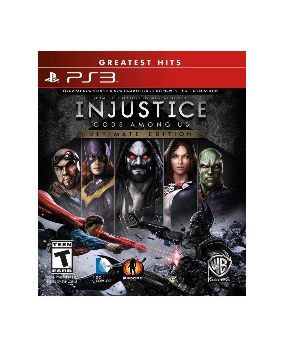 Warner Bros Injustice: Gods Among Us (ultimate Edition) - Playstation 3 In Open Miscellaneous