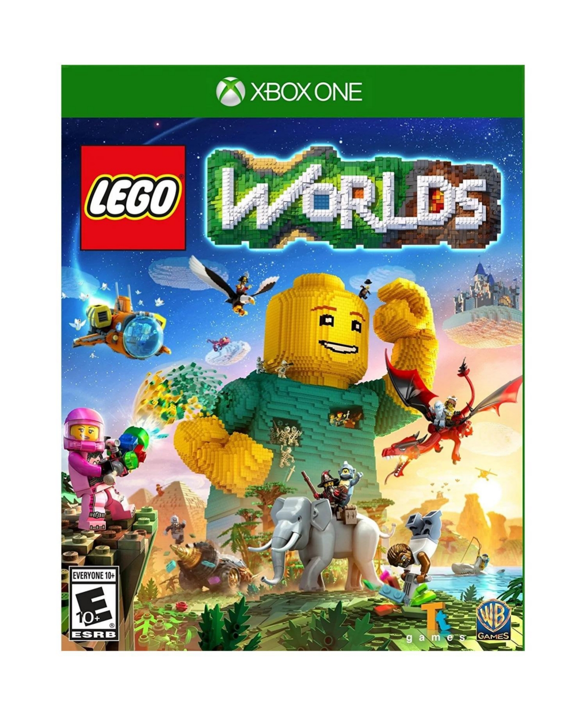 Warner Bros Lego Worlds - Xbox One In Open Miscellaneous