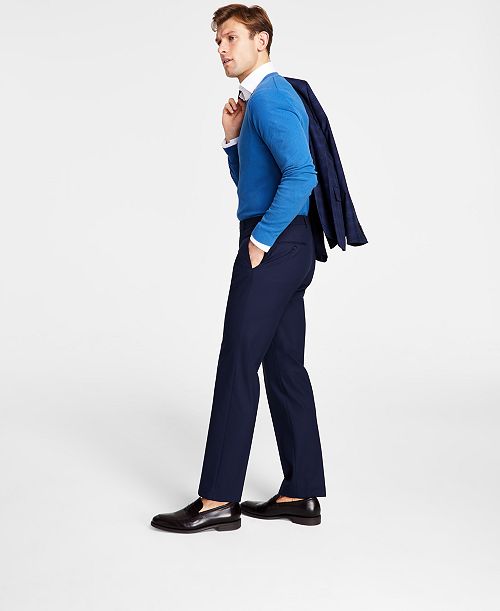 alfani Michael Kors Men's Classic Fit Performance Dress Pants Men's Fashion & Accessories