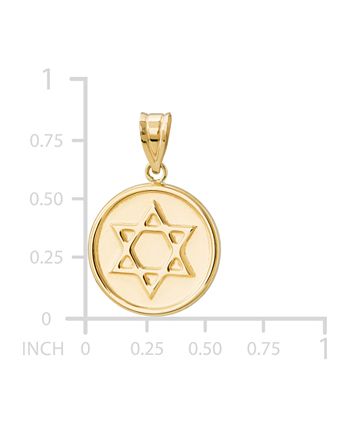 Macy's star 2025 of david necklace