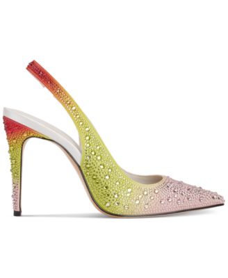 Women's Slip-On Pointed-Toe Slingback Pumps