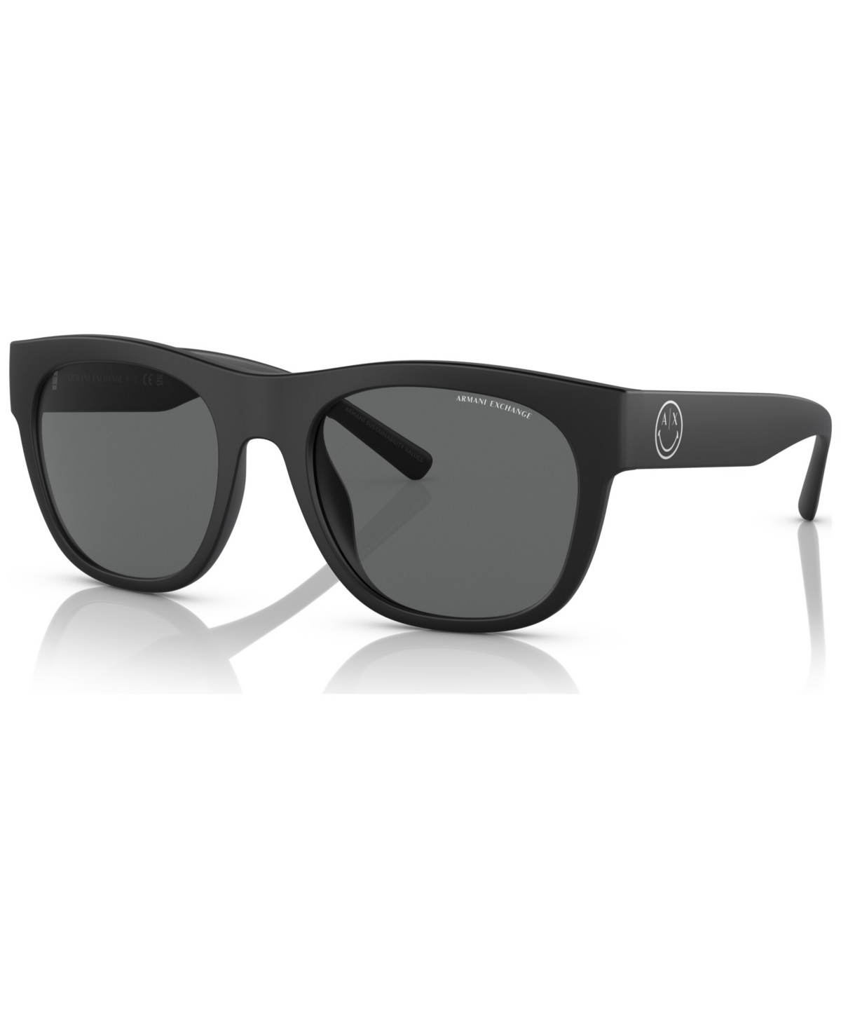 Ax Armani Exchange Men's Sunglasses, Ax4128su In Black