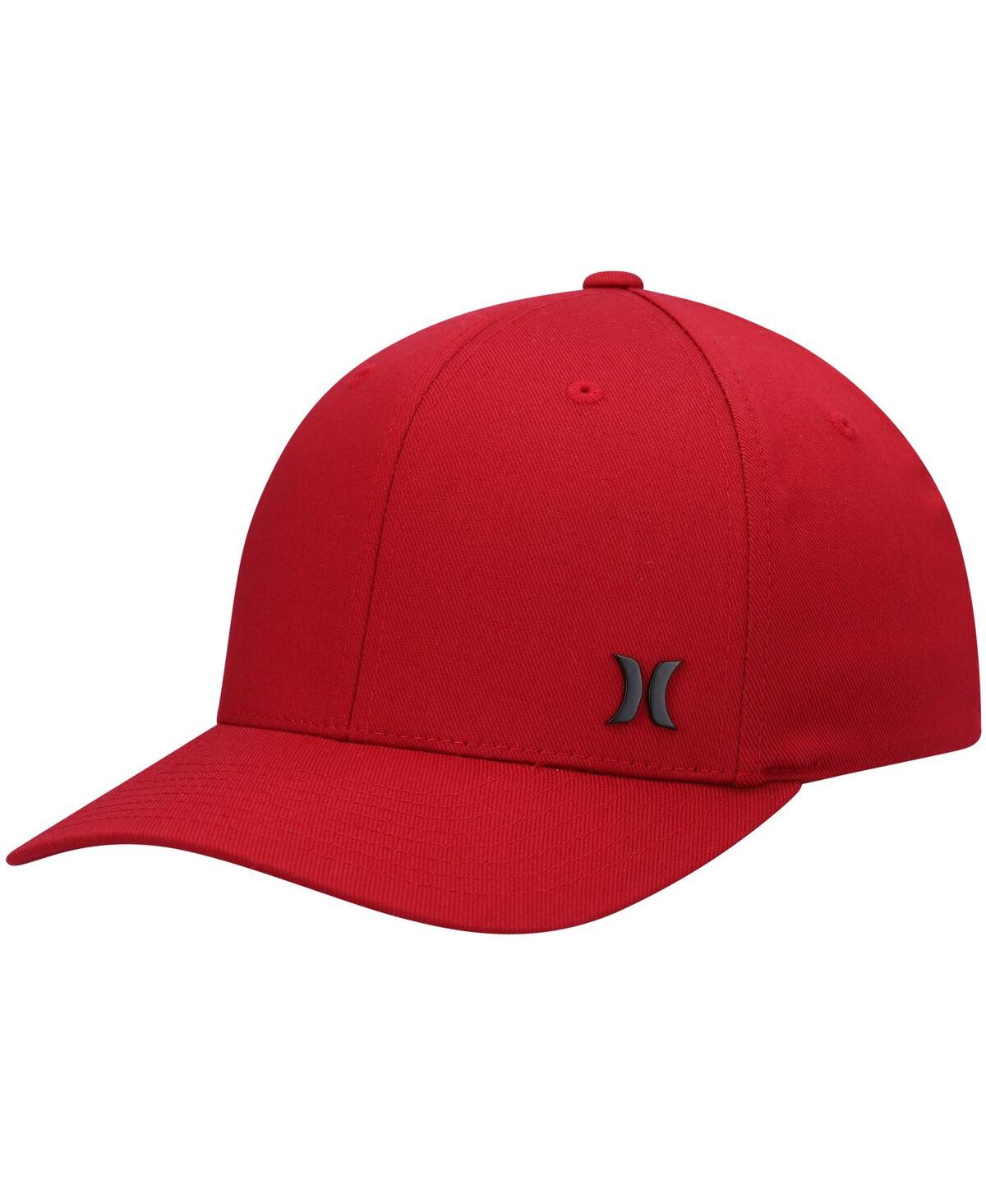 Hurley Men's  Red Iron Corp Flex Hat