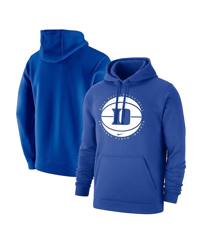 Nike Men s Royal Duke Blue Devils Basketball Pullover Hoodie Macy s