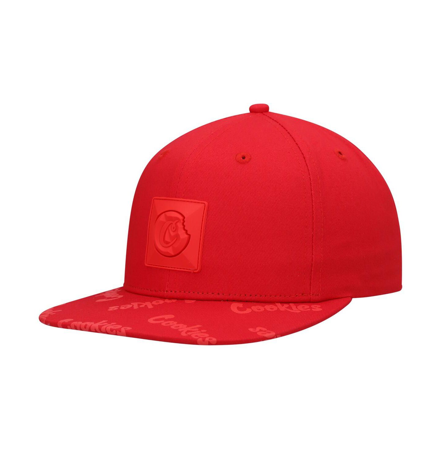 Мужская кепка Cookies Red Monaco Snapback Hat — фото 2