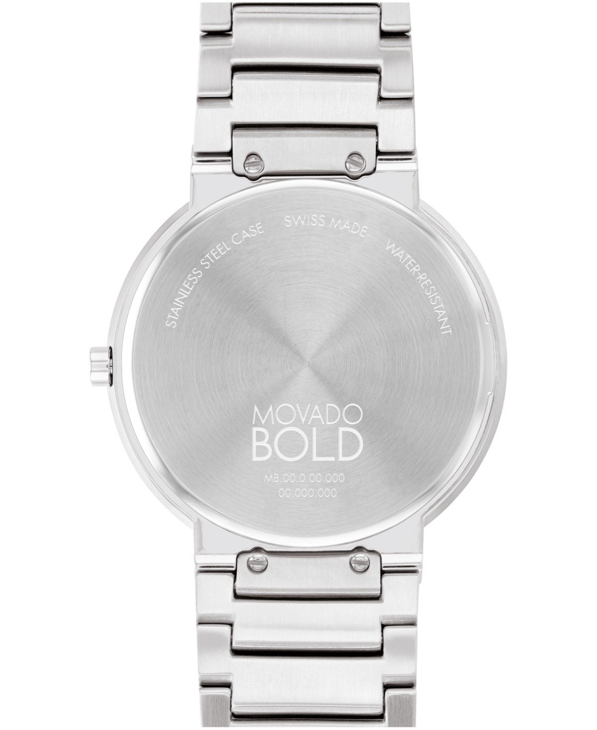 Shop Movado Men's Bold Horizon Swiss Quartz Silver-tone Stainless Steel Watch 40mm